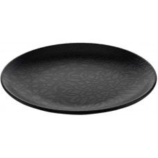 Farfurie intinsa din portelan GURAL BLACK MATT, D25cm