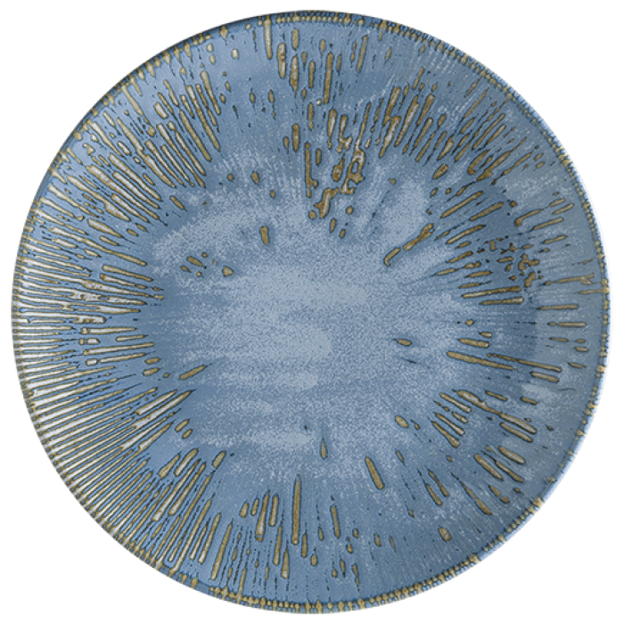 Farfurie intinsa portelan BONNA SNELL SKY, D17cm, albastra (S-SKY SNL GRM 17DZ)