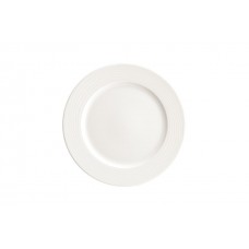 Farfurie intinsa rotunda BONNA LOOP, D30cm, portelan, alba (LOP 30DZ)