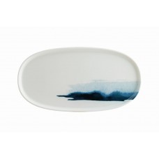 Farfurie ovala din portelan BONNA BLUE WAVE, 30cm (BLW HYG 30OV)