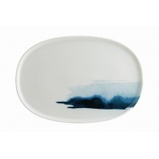 Farfurie ovala din portelan BONNA BLUE WAVE, 34cm (BLW HYG 34OV)