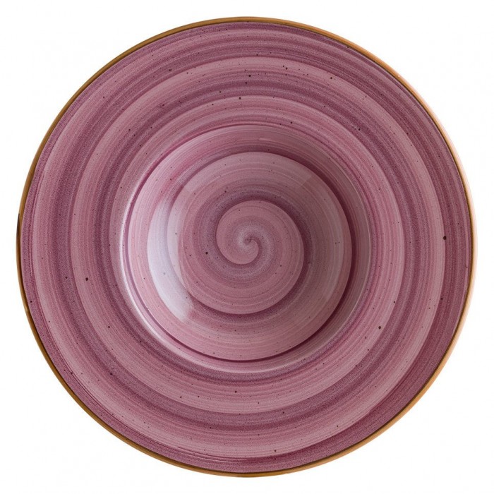 Farfurie paste BONNA BLACK BERRY, D28cm, 400ml, portelan, mov (ABB BNC 28CK)
