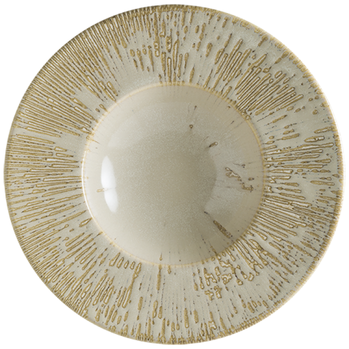 Farfurie paste BONNA SNELL SAND, D28cm, 400ml, portelan, bej (S-SAN SNL BNC 28CK)