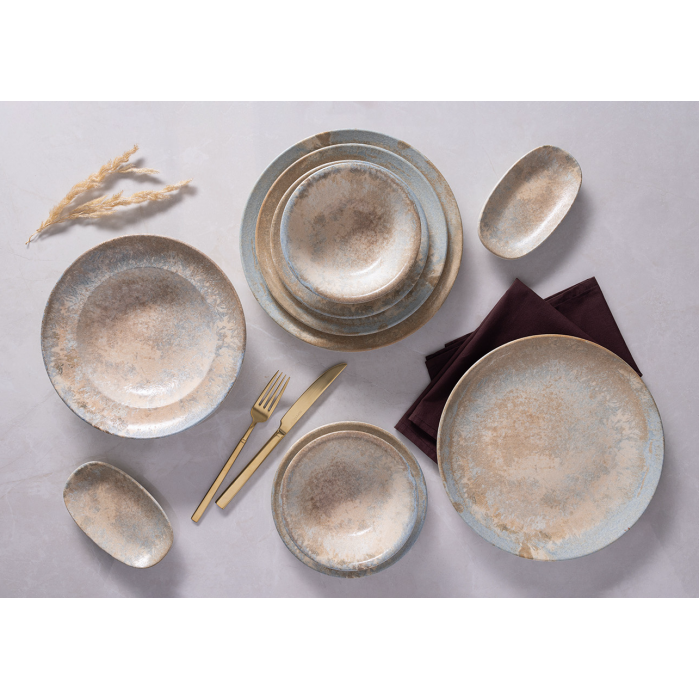 Farfurie pentru paste BONNA LUZ, D28cm, 400ml, portelan (S-MT-LUZ BNC 28CK)