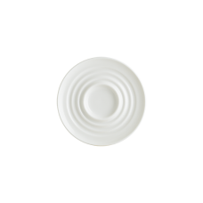Farfurioara suport pentru ceasca cafea 90ml, din portelan, BONNA KAFF, D12cm (KAF 01KT)