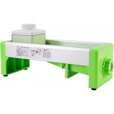 Feliator fructe si legume RAKI, lame in V, 43x17xh20cm, verde