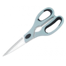 Foarfeca pentru legume si carne pui, cu spargator nuci si deschizator capace sticla, RAKI, manere de silicon