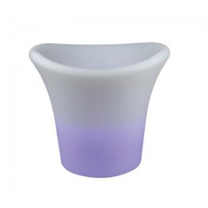 Frapiera alba cu lumina LED RAKI 29x21,5xh26cm