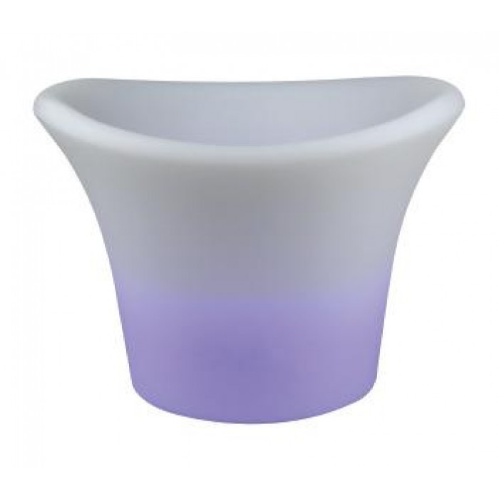 Frapiera alba cu lumina LED RAKI 36,5x32xh26,5cm