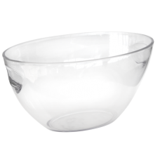 Frapiera ovala RAKI policarbonat 37x25xh19cm transparenta