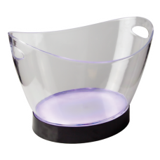 Frapiera transparenta cu lumina LED RAKI 40,5x29xh23,5cm