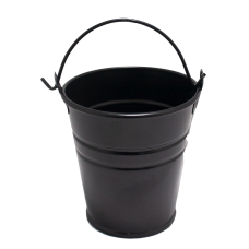 Galetusa servire cartofi prajiti, snacks, FERONYA, 10cm, neagra