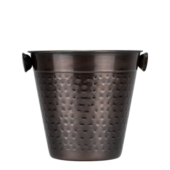 Ghetiera CULINARO RUSTIC, D10cm, metal texturat cu aspect cupru antichizat