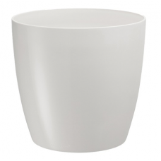 Ghiveci flori SERINOVA RUBY 39xh39cm 33l alb