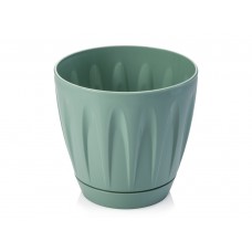 Ghiveci pentru flori SERINOVA DAISY 14,3xh13,3cm 1,5l verde