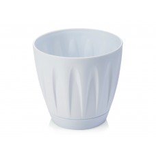 Ghiveci pentru flori SERINOVA DAISY 18xh16,5cm 3l alb