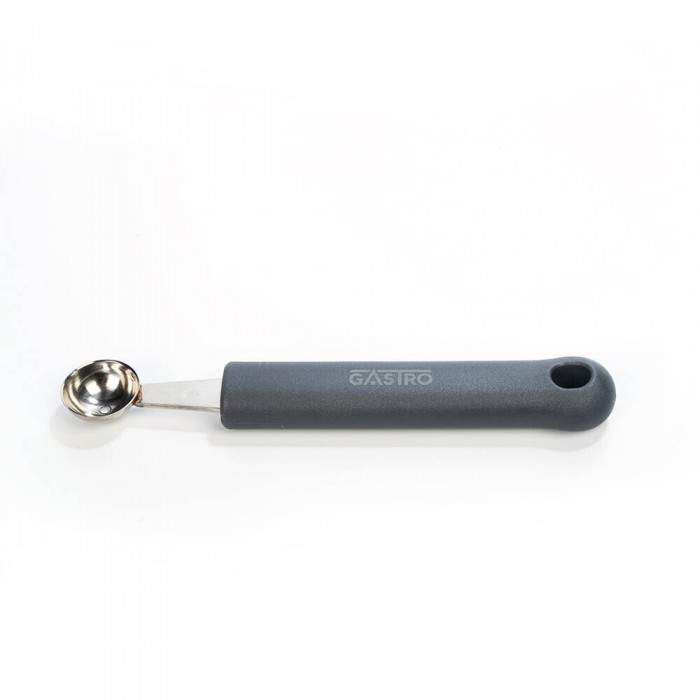 Lingura pariziana 22mm pentru decoruri, profesionala, PIRGE GASTRO, inox, maner gri