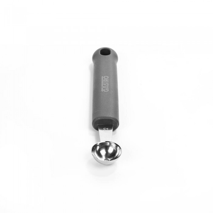 Lingura pariziana 22mm pentru decoruri, profesionala, PIRGE GASTRO, inox, maner gri
