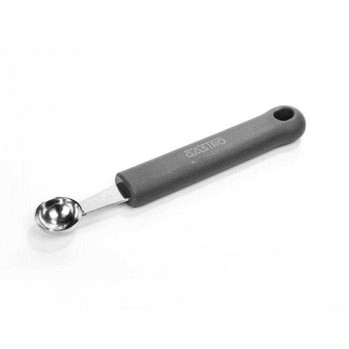 Lingura pariziana 22mm pentru decoruri, profesionala, PIRGE GASTRO, inox, maner gri