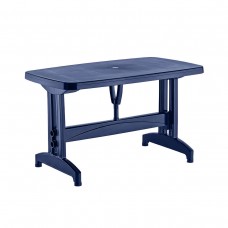 Masa ovala plastic RAKI, 120x70xh73cm, albastra