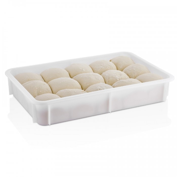 Tava pentru aluat pizza CULINARO 600x400xh100mm, polipropilena