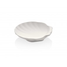 Bol melamina forma stridie RAKI, 10,5x10,5xh2,7cm, 80ml, alb
