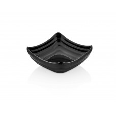 Ramekin melamina patrat RAKI, 11x11xh3,6cm, 100ml, negru