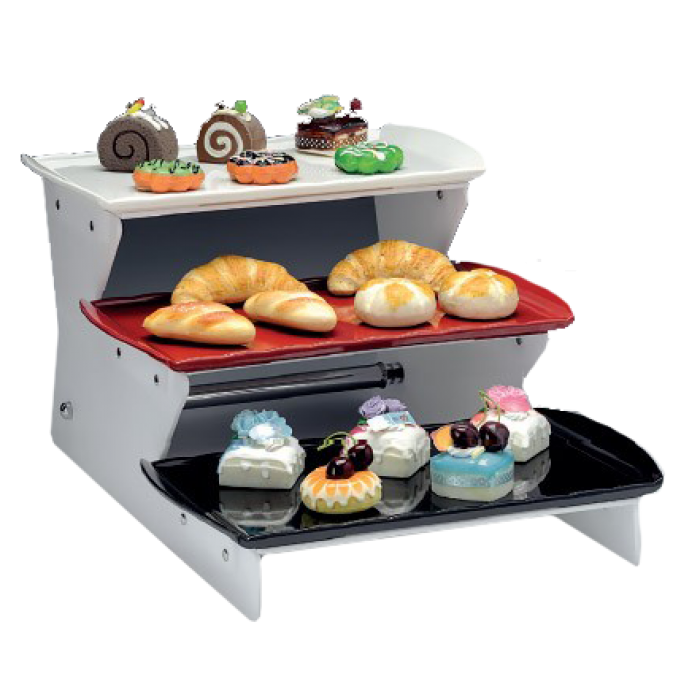 Stand expunere bufet RAKI, 60x36xh27,5cm