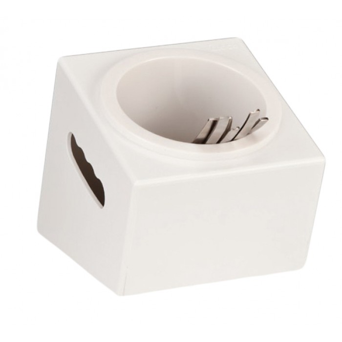 Suport tacamuri bufet RAKI, 16,5x18xh15cm, policarbonat, alb