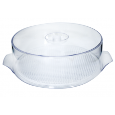 Cutie rotunda pentru tort RAKI, D30cm, policarbonat