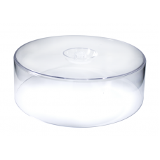 Capac rotund pentru tort RAKI, D30cm, policarbonat