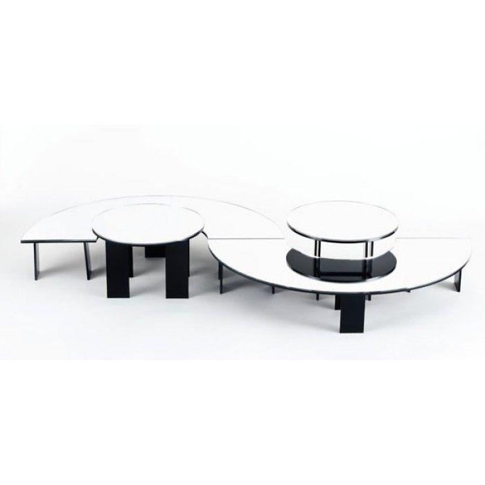 Display bufet tip oglinda RAKI, 2 x D25xh15cm, 2 x 60x30xh10cm
