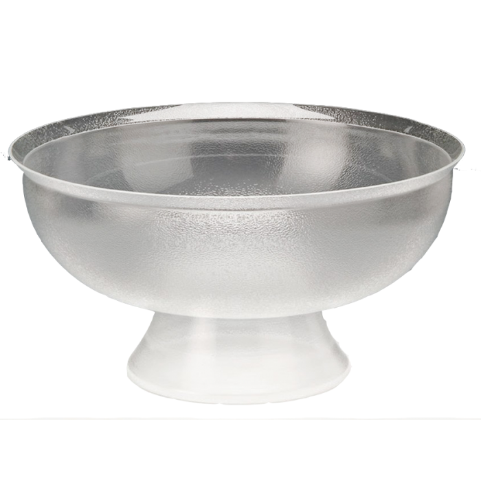 Fructiera acrilica rotunda cu picior RAKI, D35xh21cm