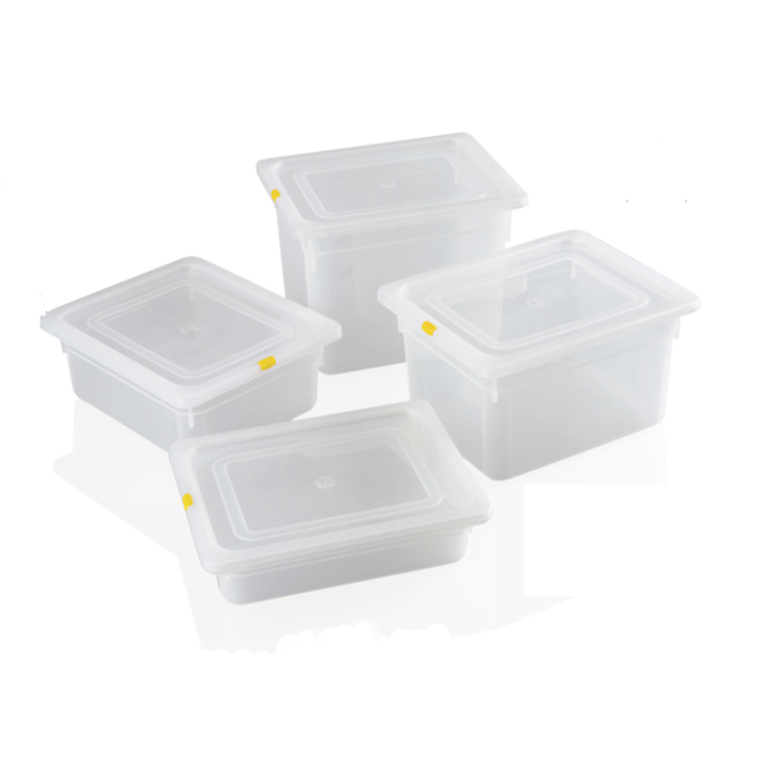Capac polipropilena RAKI PORT pentru tava gastronorm 1/2, 325x265mm, alb