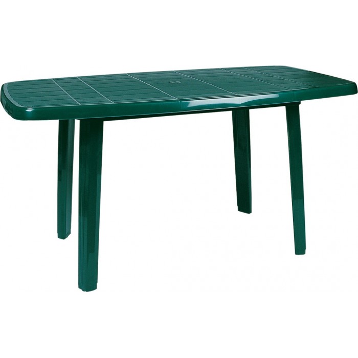 Masa ovala din plastic SIESTA MUTUM, 140x80xh72cm, verde