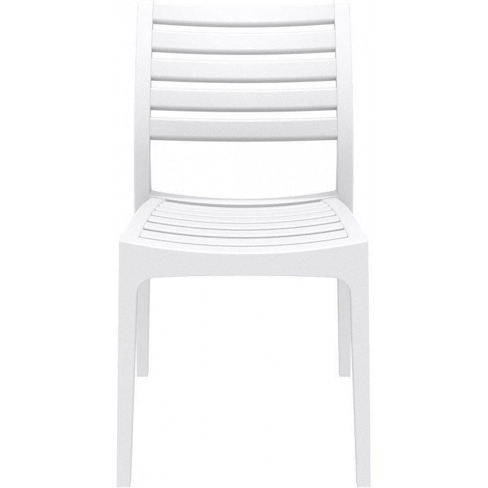 Scaun polipropilena cu fibra de sticla, SIESTA ARES, 48x58xh82cm, alb