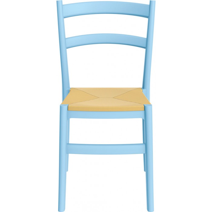 Scaun SIESTA TIFFANY-S, 45x51xh85cm, polipropilena cu fibra de sticla, albastru