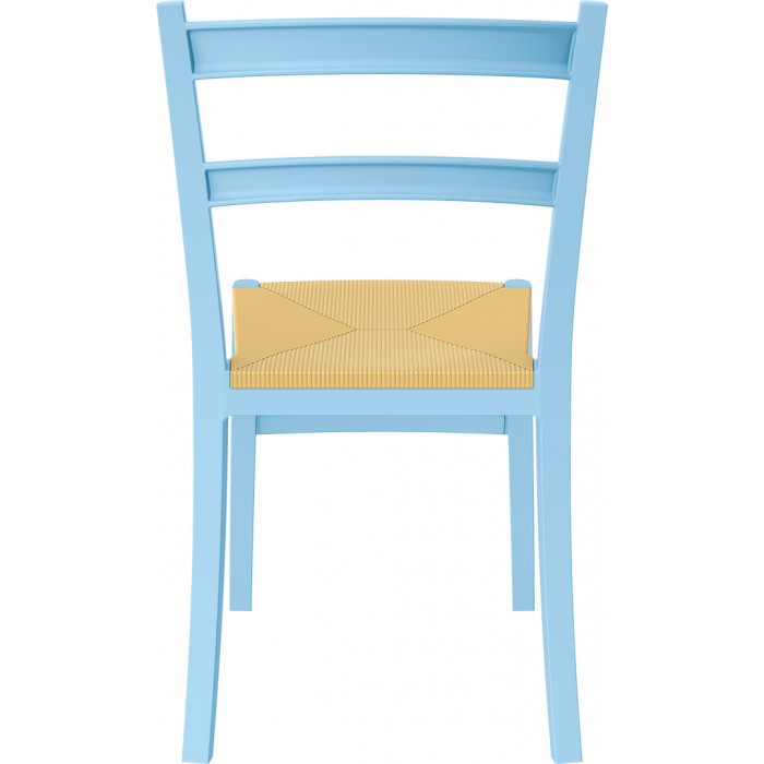 Scaun SIESTA TIFFANY-S, 45x51xh85cm, polipropilena cu fibra de sticla, albastru