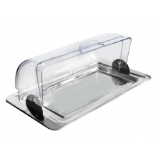 Tava inox cu capac rolltop policarbonat RAKI