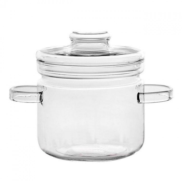 Oala yena cu capac WOL, sticla termorezistenta, 1,5l, 19,1x14,7xh16,3cm