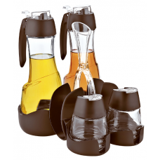 Oliviera 5 piese RAKI 275/90ml culoare cafea