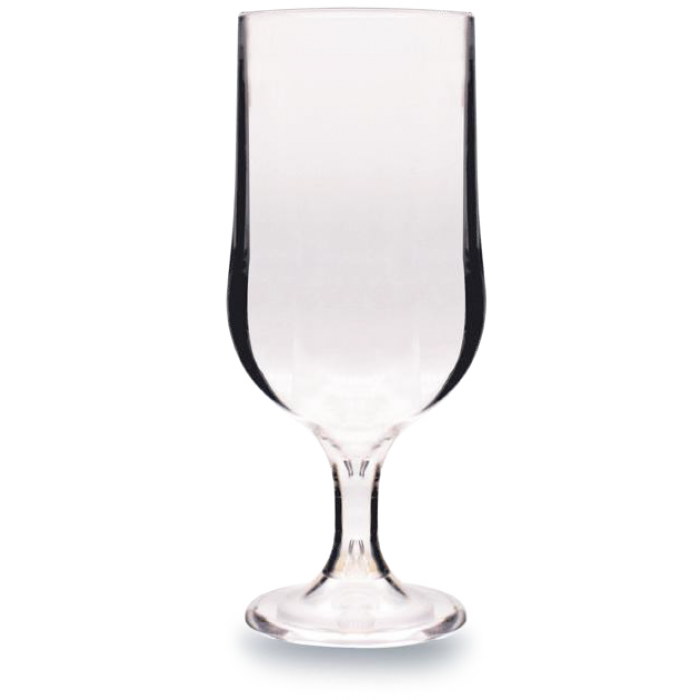 Pahar bere policarbonat cu picior RAKI 370ml 6,8xh18cm