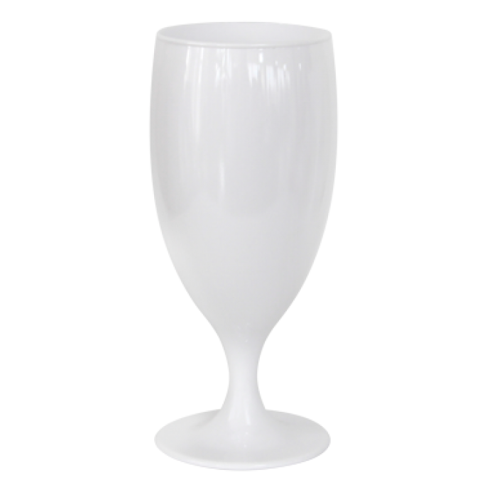 Pahar bere policarbonat RAKI 360ml 7,2xh17,5cm alb