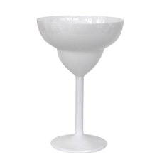 Pahar Margarita policarbonat RAKI 350ml 11,8xh17,5cm alb