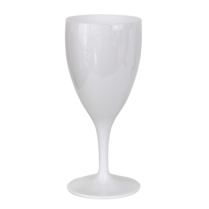 Pahar vin policarbonat RAKI 320ml 8,2x18,5cm alb