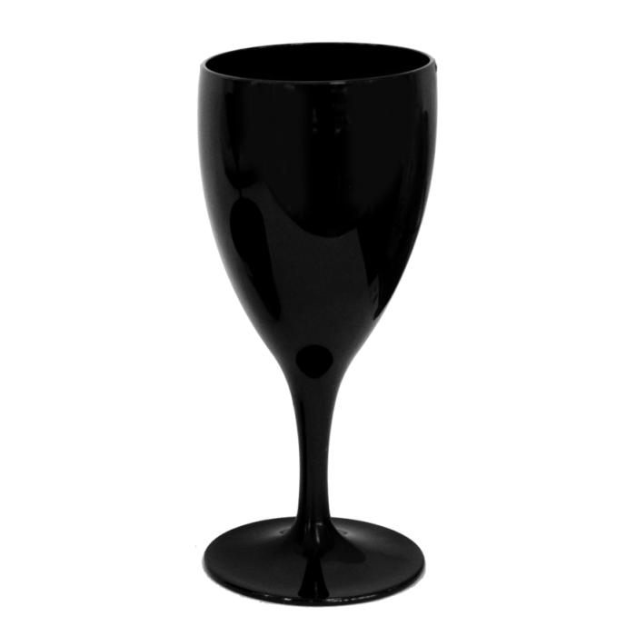 Pahar vin policarbonat RAKI 320ml 8,2xh18,5cm negru