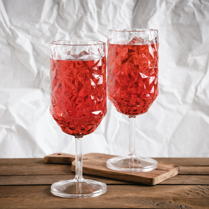Pahar vin policarbonat RAKI PRISMA CLEAR, 250ml, D6,3xh17,7cm
