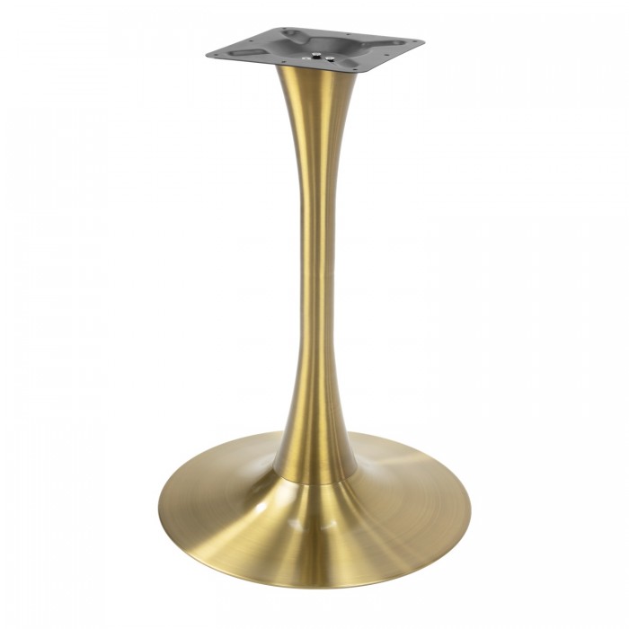 Picior pentru masa metalic auriu RAKI, D51xh72cm, baza rotunda