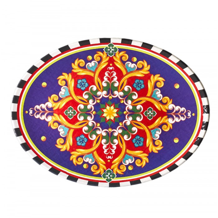 Platou oval melamina CULINARO CORDOBA, 49x36xh4,4cm