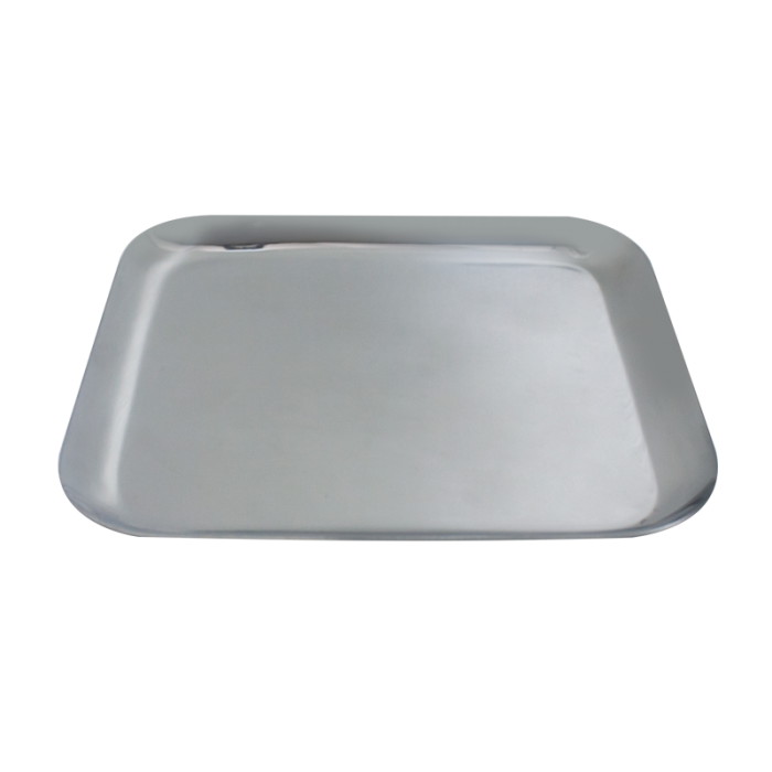 Platou patrat inox RAKI, 25x25cm, pentru servire
